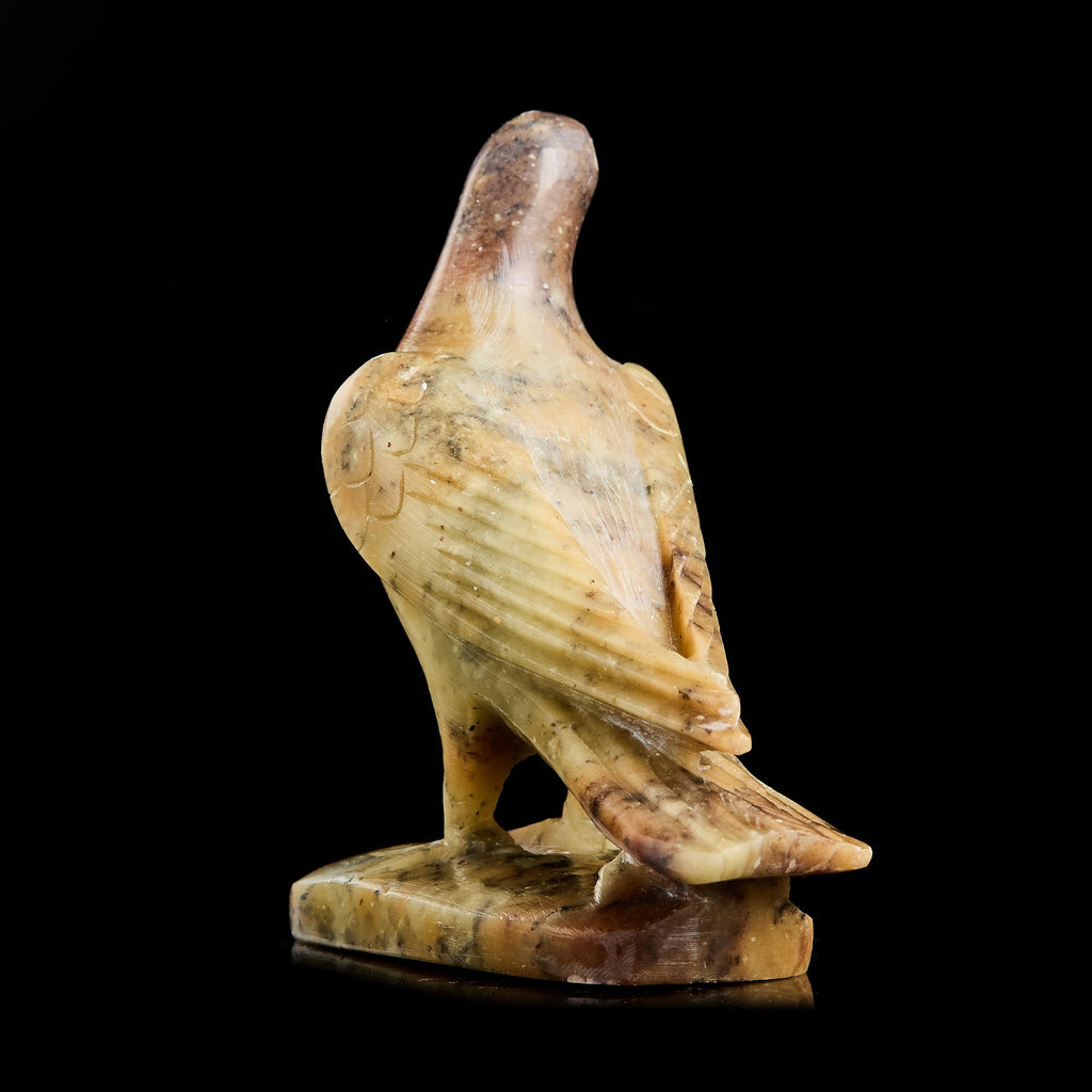 Vintage Soapstone Dove Figurine | Yup'ik Natural Stone Sculpture, Early-Mid 20th C.