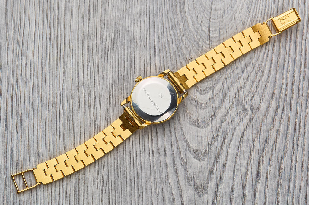 Vintage LUCH Gold-Plated Women's Watch | Aurum 10 Coating, Shockproof, Conditionally New