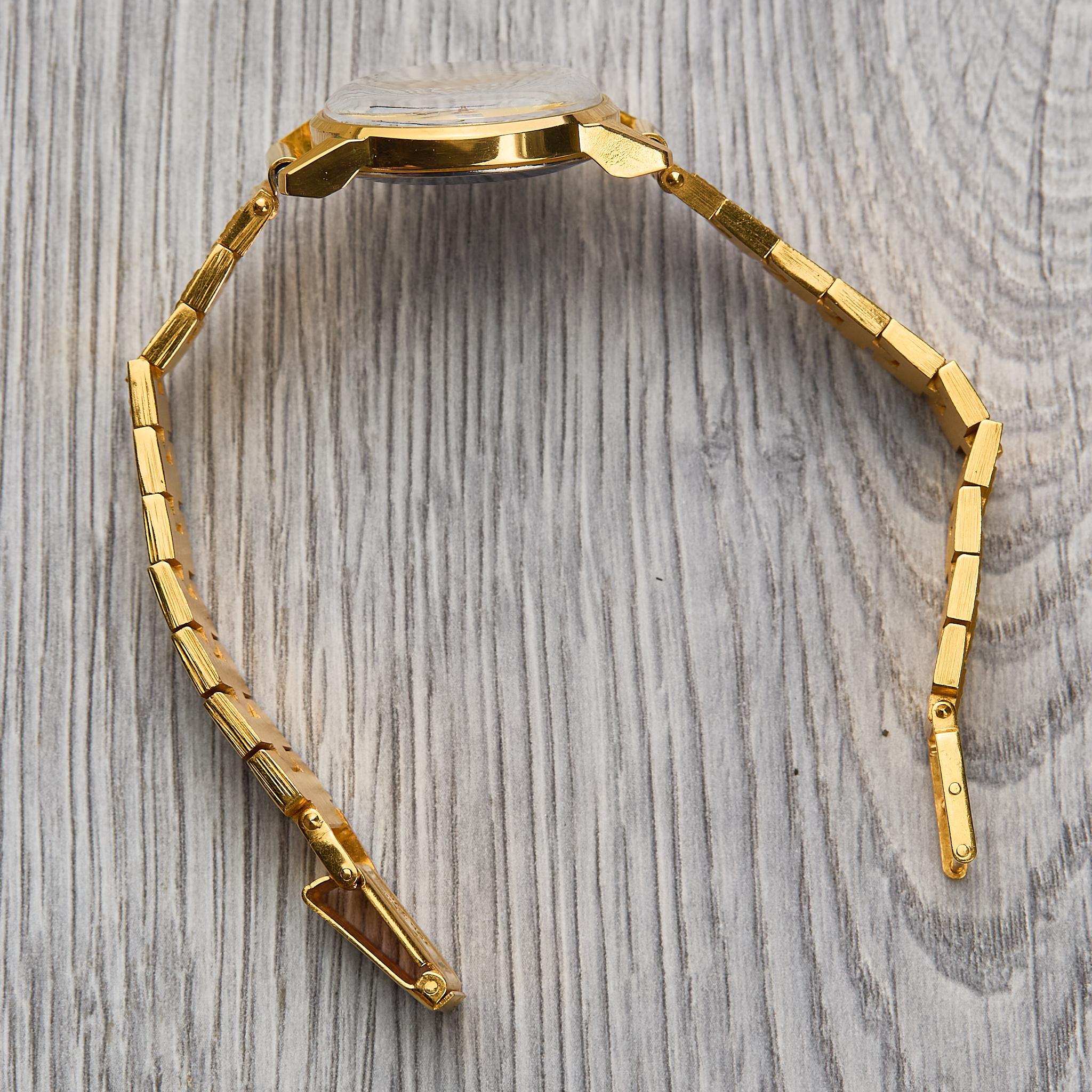 Vintage LUCH Gold-Plated Women's Watch | Aurum 10 Coating, Shockproof, Conditionally New