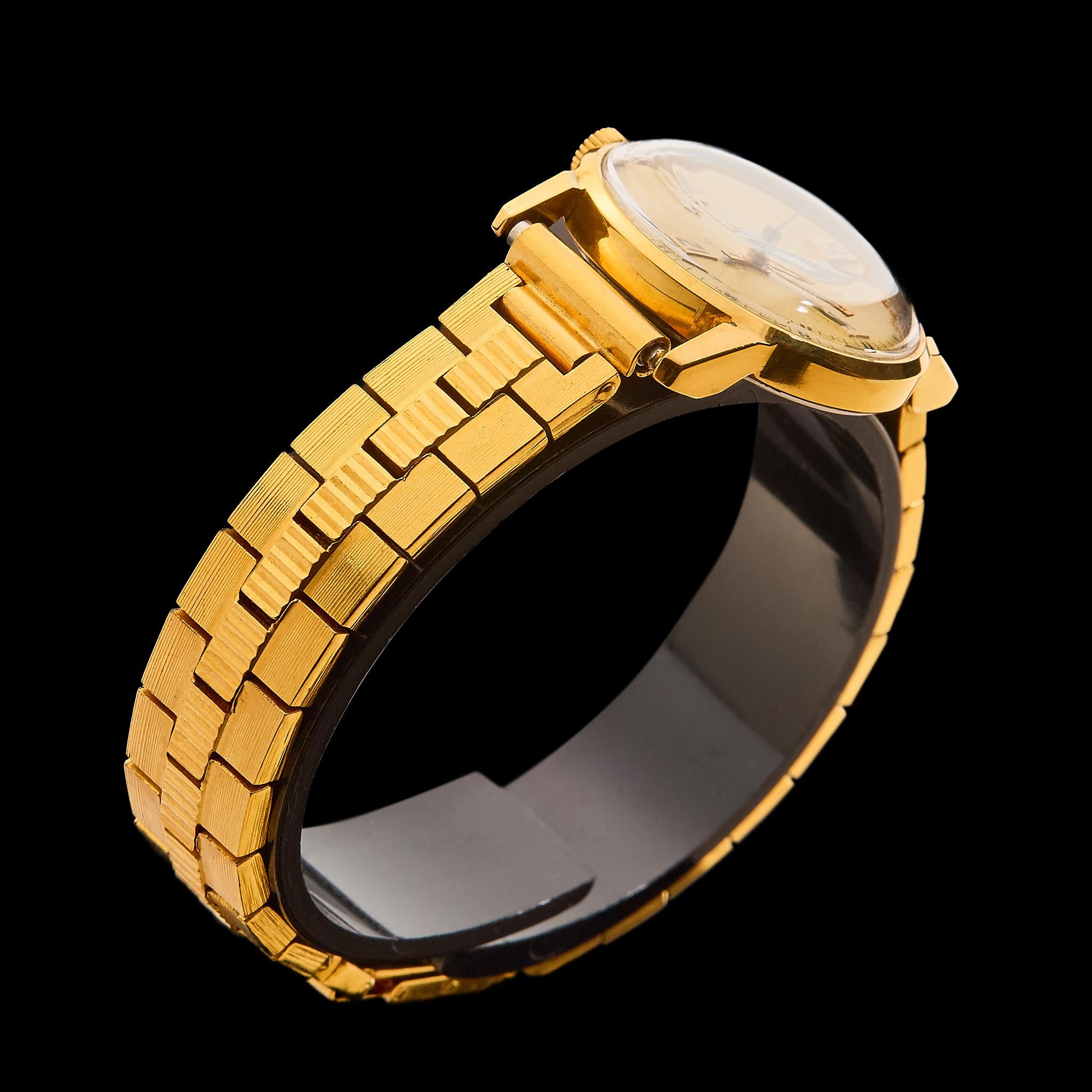 Vintage LUCH Gold-Plated Women's Watch | Aurum 10 Coating, Shockproof, Conditionally New